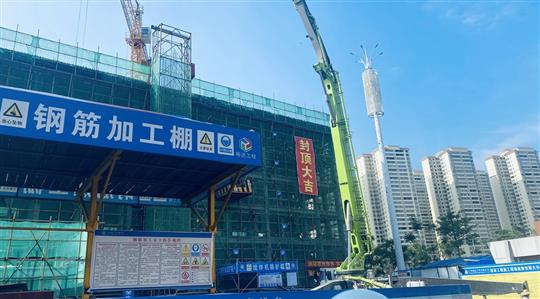 云博体育集团有限公司
2021年自营项目顺利封顶